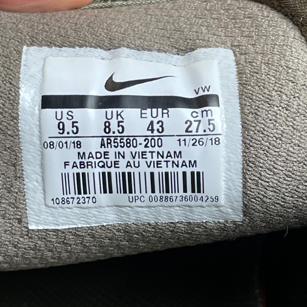 Nike Roshe Golf Shoes Men's US 9.5 Olive‎ Green AR5580-200 Spiked - Picture 5 of 7